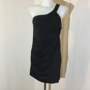 Buffalo David Bitton black 1 shoulder dress size m